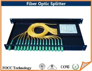Wholesale Broadband OM3 Fiber Optic Splitter , Multi Mode Fused Coupler With Various Connectors from china suppliers