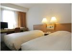 Lae standard twin room hotel furniture of wood headboard bed with long combine