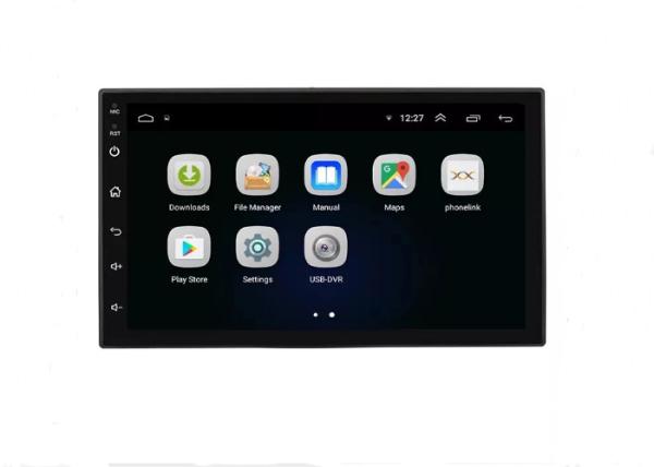 Universal Double Din Touch Screen Car Dvd Player / Gps Stereo Head Unit CE