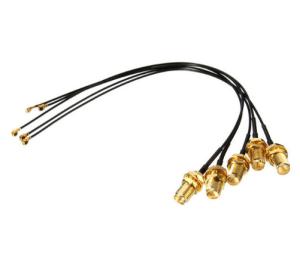 Wholesale Custom SMA Extension RF Cable Assemblies , Straight to IPEX Female RF Coaxial Cable from china suppliers