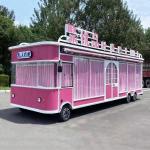 Electric Mobile Clothing Trailer for of Men's Women's and Children's Wear in