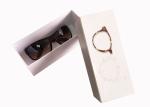 Personalized Custom Rigid Boxes , Sunglasses Cardboard Gift Boxes With Lids
