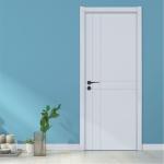 Modern Style White Oak Exterior Door 40mm Thick For Apartment Villa Hotel
