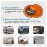 Vacuum Brazed Diamond Blade for Pipe 115mm Diamond blade Pro Pipe Cutter