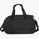 Versatile Unisex Nylon Sports Gym Bag With Wet Pocket And Shoes Compartment