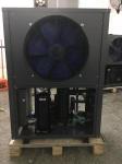 8.3 kW with 80 ℃ high temp water outlet , side-discharge fan； air source heat