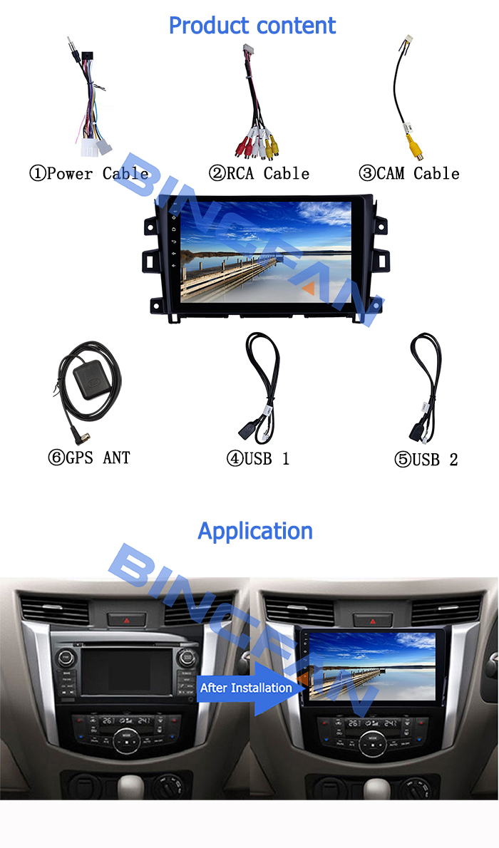LCD Nissan Frontier Touch Screen Radio NP300 2011-2016 Navigation GPS
