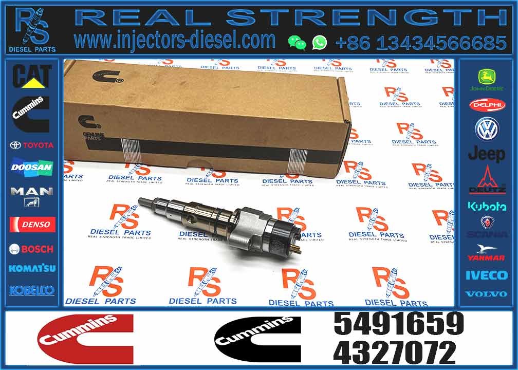 C4359204 Diesel Fuel Injector 4359204 5491659 For Cummins Excavator QSL9.3 ISCE Engine 6L