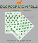 Wholesale Pet Bone Shape Waste Bag Carrier Holder Case Dispenser Biodegradable