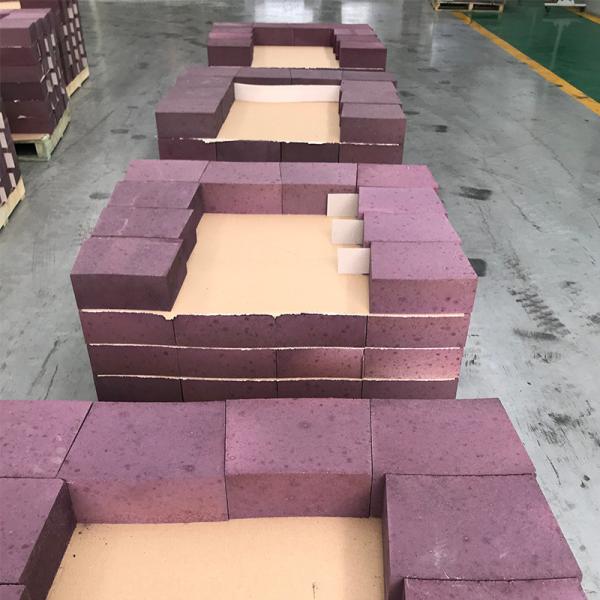 Non-Ferrous Metals Melting Converter Magnesite Chromite Brick with High