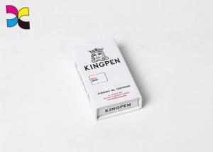Wholesale Electronic Cigarette Printed Gift Boxes Flap Rigid Logo Brand 157gsm C2S Art Paper from china suppliers