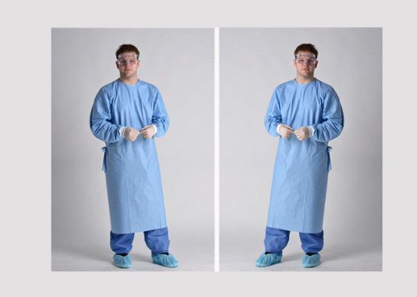 Comfortable Disposable Patient Surgical Gowns Adjustable Environmentally