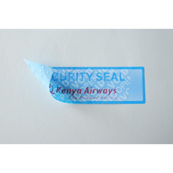 OPEN VOID no residue security label tamper evident warranty void sticker for camara lens