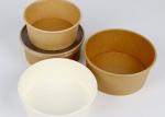 Eco Friendly Kraft Disposable Food Storage Containers With Lids