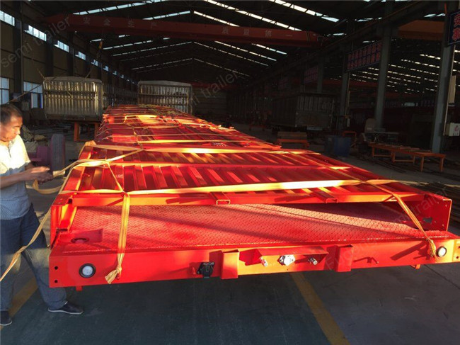Cargo side wall semi truck trailer with 1200 mm fence for sale