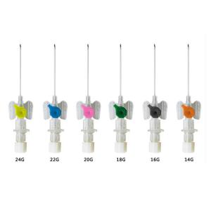 Wholesale Plastic Iv Cannula 14G 16G 18G 20G 22 24G Size And Color Safety from china suppliers