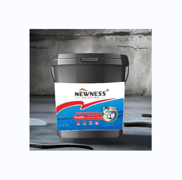 Brush Application Method 65% Solid Content Silicone Rubber Waterproof Coating