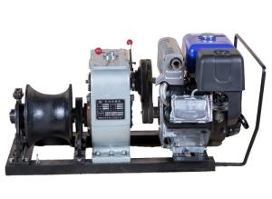 Wholesale Gasoline Cable Winch Puller Witn Honda / YAMAHA Engine For Power Construction from china suppliers