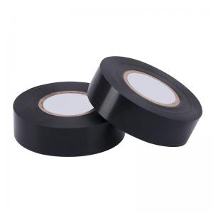 China Insulation PVC Electrical Tape Flame Retardant Black Colored on sale