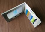 Convenient Folded Recordable Video Greeting Card Promotional Video Brochure