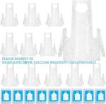 Wicketed Apron, Staples Apron, Box Pack Disposable Apron Restaurant Individual