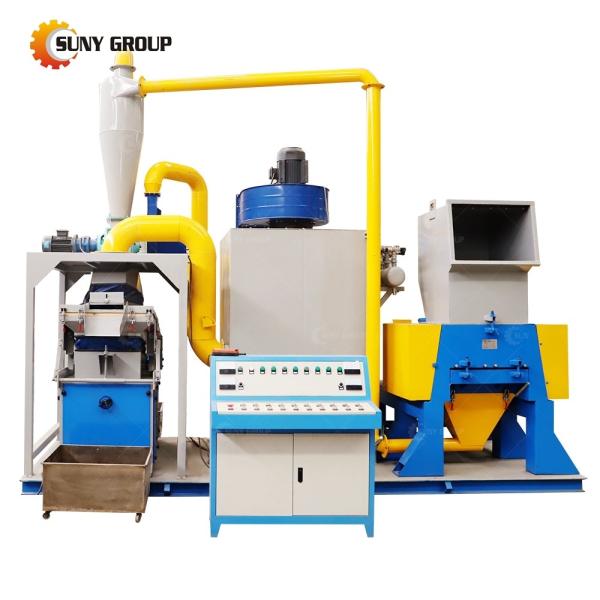 Separating Copper Plastic with Consumption Scrap Cable Copper Wire Separation