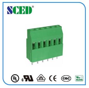 Wholesale Euro Type Screw Connection Terminal Block 300V 10A PA66 Brass Terminal from china suppliers