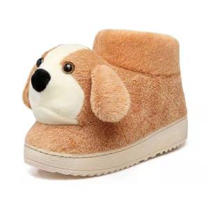 Wholesale Plush Animal Slippers With Heel from china suppliers