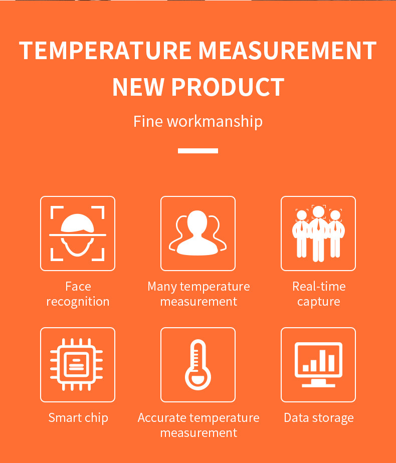 Residential Temperature Measurement Camera For Fever Detection