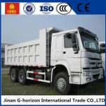 371hp Lhd Rhd Sinotruk Howo 6*4 Heavy Duty Dump Truck Tipper White Red