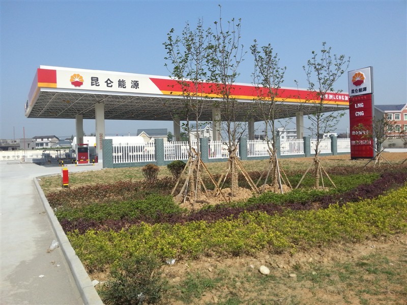Economic Gas Station Canopy Light Fixtures Customized Single Slope