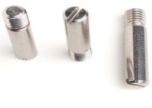 Wholesale Wear Resistant Stainless Steel Fasteners / Slotted Headless Screw With Shank from china suppliers