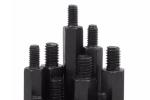 3/8 7/16 1/2 Carbon Steel Male And Female Hex Head Standoff Black finishing