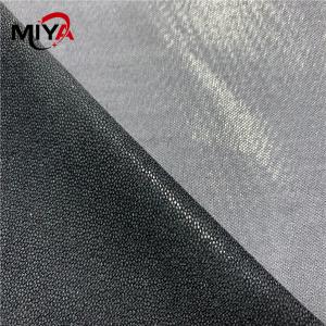 China 80% Polyester 20% Cotton Woven Fusible Interlining HDPE Coating 110cm Width on sale