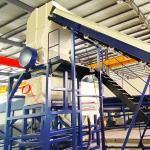 Fully Automatic Plastic Washing Recycling Machine 1000kg/h For PP PE Films / PP