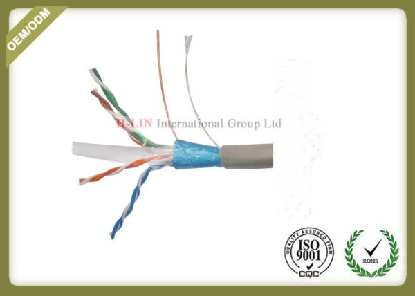 STP/Foiled Twisted Pair Indoor CAT6 Network Lan Cable100% pure copper 4pairs 0