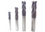 Professional HRC60 Tungsten Carbide End Mill For Processing Carbon Steel
