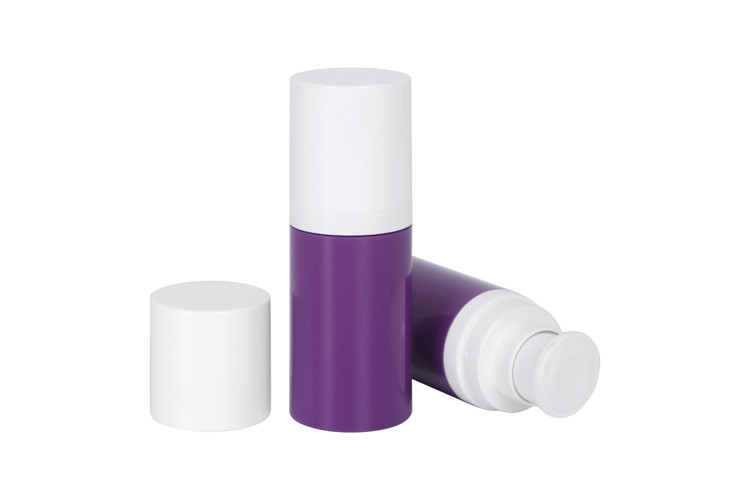 Purple PP 50ml 75ml 120ml Airless Bottle Cosmetic Packaging for Body / Face Personal Care Vacuum Bottle UKA17-A