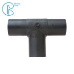 Dn 50-630mm HDPE Equal Tee Buttweld With 100% Virgin Material PE100