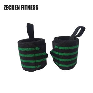Wholesale 45cm Powerlifting Wrist Wraps Fitness Cotton Elastic Gym Weight Lifting Cross Training Straps from china suppliers