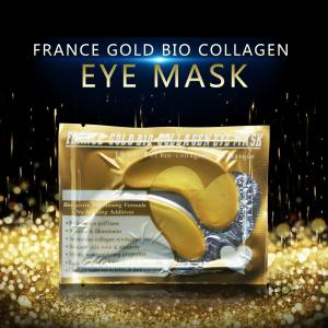 Wholesale Natural Gold Collagen Eye Mask Wrinkle Removing Reduces Dark Circles from china suppliers