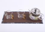 Custom Glass Tea Infuser Set SS Strainer / Microwave / Dishwashe