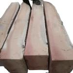 Electro Fused Cast AZS Refractory High Alumina Brick for TV-CRT Panels at