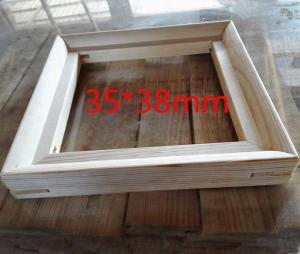 Wholesale Assessed Supplier Ready hung assembled factory customized Wooden PVC photo frame from china suppliers