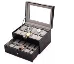 Plywood PU Leather Box Durable Custom Gift Box waterproof ODM BV