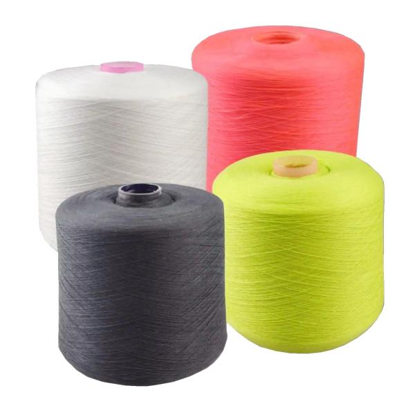 20/2, 20/3 40/2, 40/3 Colors Yarn 100% Polyester Dyed Spun Yarn Use For Sewing