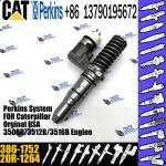Diesel spare parts fuel injector 20r1264 144-5665 386-1752 250-1300 for