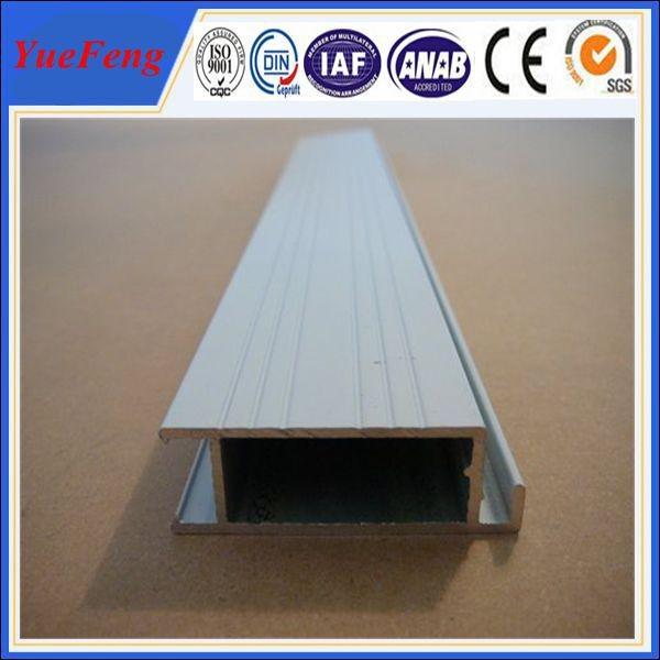 extruded aluminum rail price, aluminium profiles frame with painting(powder