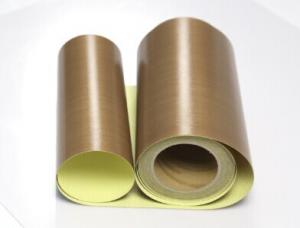 China PTFE coated fiberglass fabrics with adhesive on sale