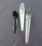 Supermarket Steel Welding Trangle Corner Shelf Bracket 0.7mm - 1.2mm Thickness